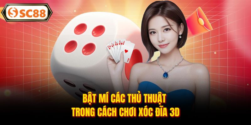 Bật mí các thủ thuật trong cách chơi xóc đĩa 3D